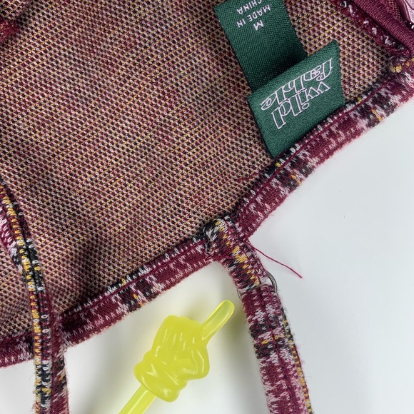 Plaid Jumpsuit Wild Fable Wide Leg Cropped Jumpsuit for Fall - Picture 6 of 11